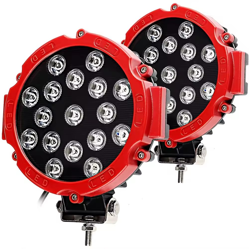 SUV Truck Trunk Car Driving Spot light Flood 50w LED Work Light Boat Round Offroad LED Working Light
